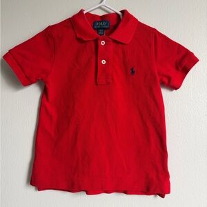 Polo by Ralph Lauren Kids Bright Red Polo